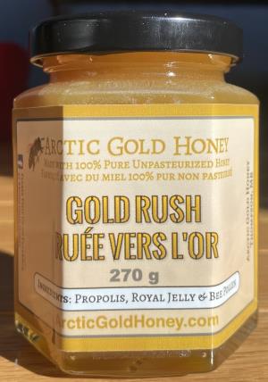 Raw honey with Propolis Royal Jelly and Bee Pollen